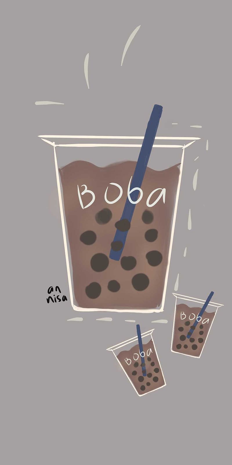Buy Boba Wallpapers Online In India  Etsy India