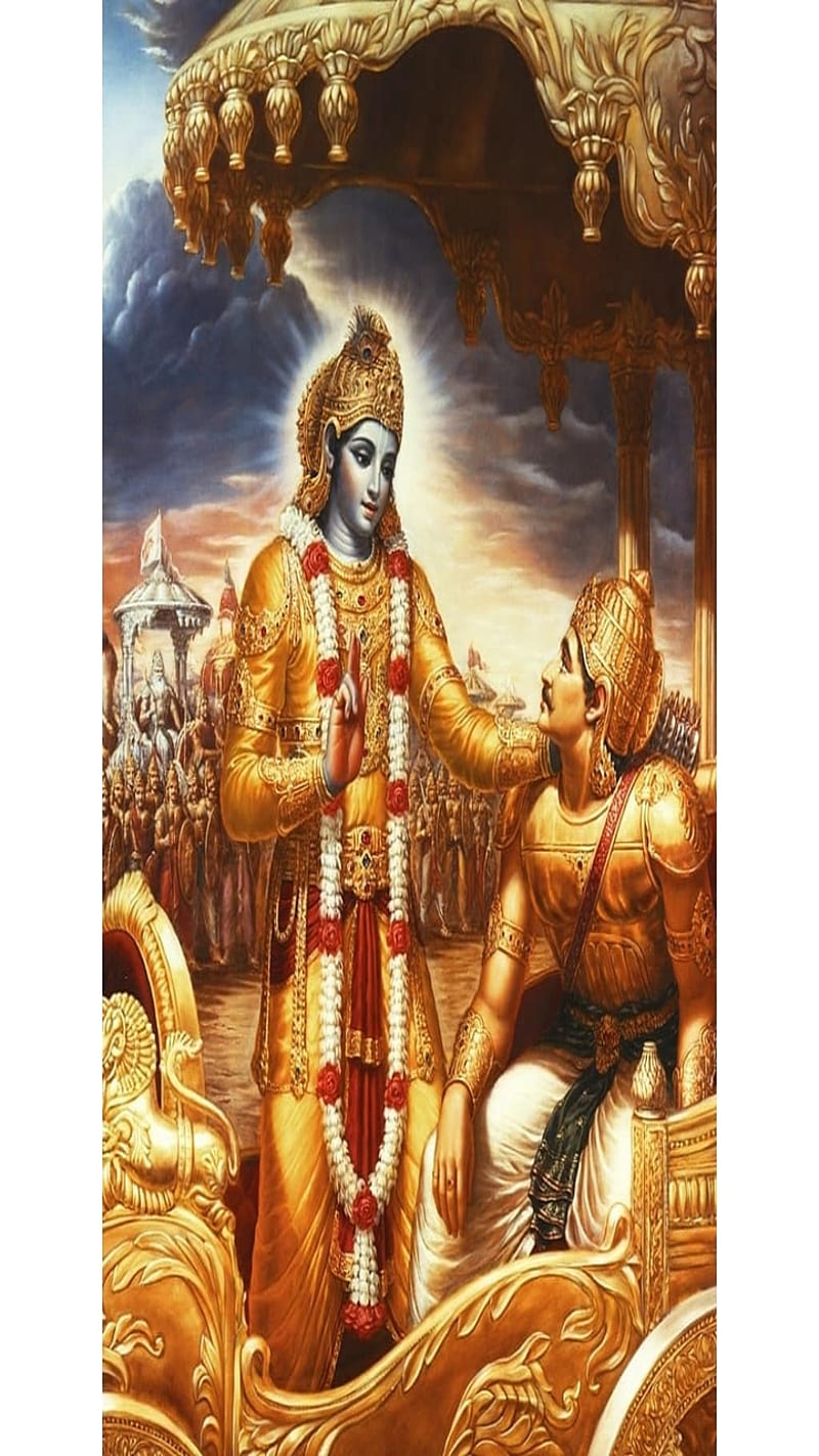 Krishna, arjun, govind, kanha, lord krishna, madhav, mahabharat, parth,  shrikrishna, HD phone wallpaper | Peakpx