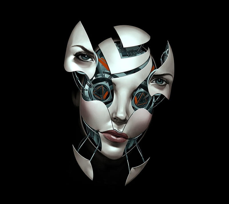 Woman Robot, abstract, android, art, artificial, concept, female, future, vision, HD wallpaper