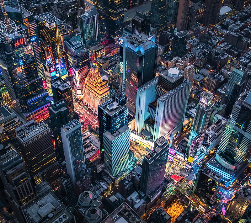 New York, city, town, HD wallpaper