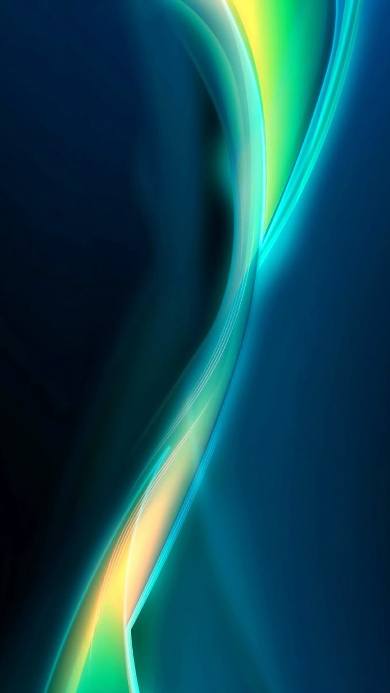 Galaxy, abstract, best, blue, effects, heart, lines, HD phone wallpaper
