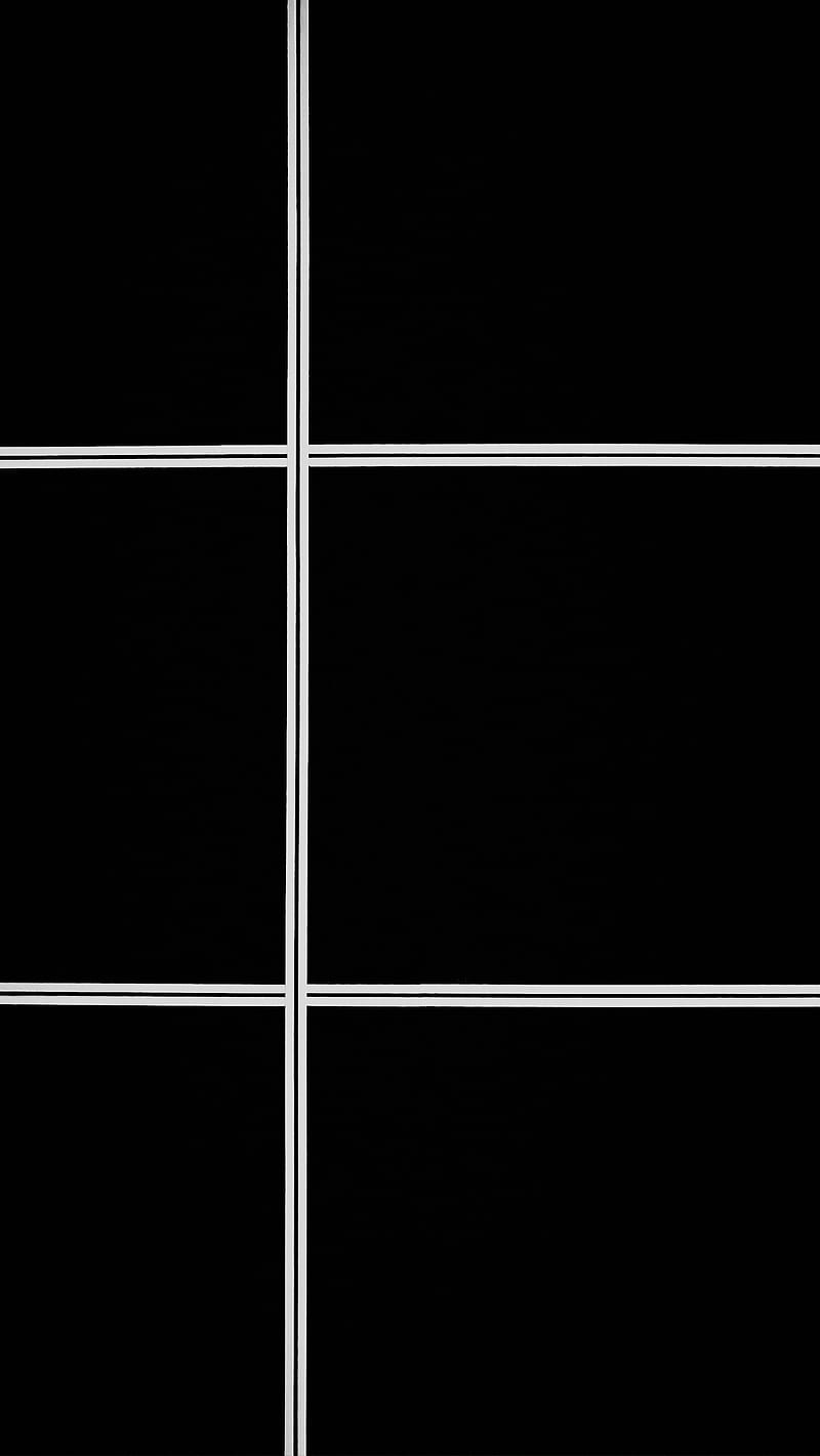 strip, line, bw, black, white, minimalism, HD phone wallpaper