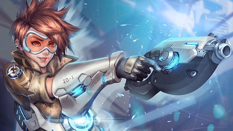 Wallpaper Blizzard Entertainment, Overwatch, Tracer, Tracer for mobile and  desktop, section игры, resolution 1920x1080 - download