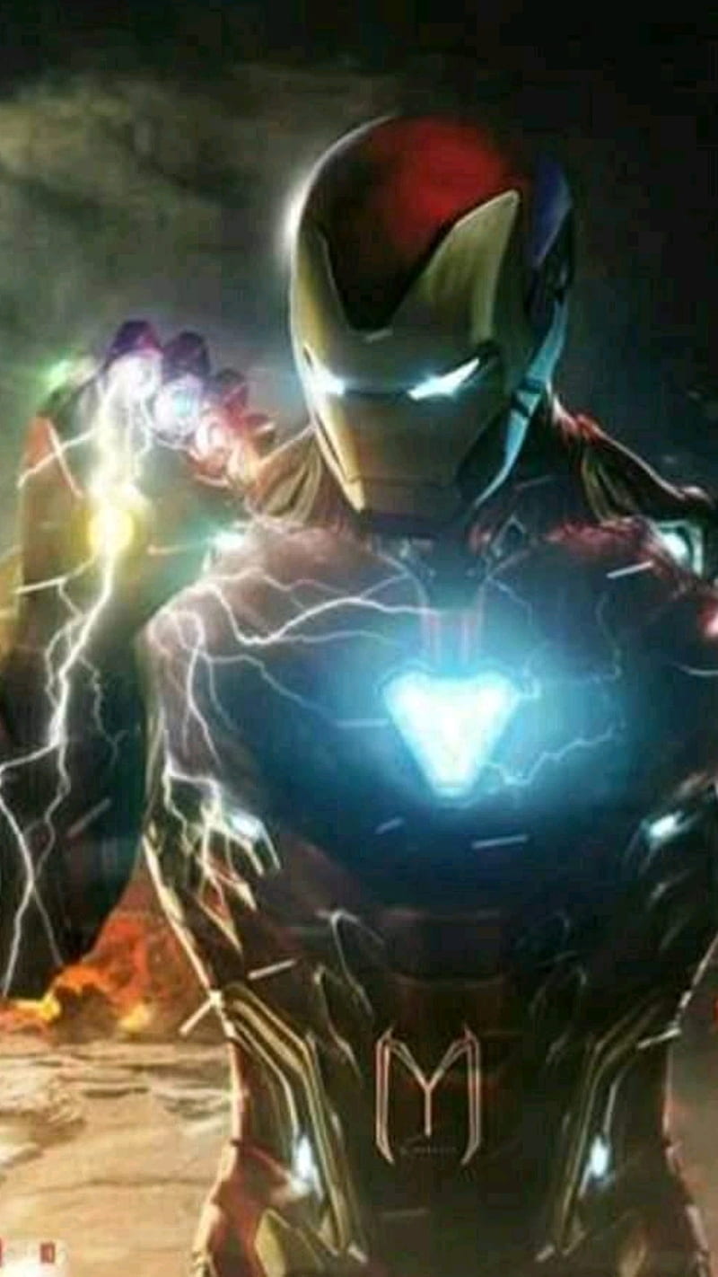 Infinity Ironman, avengers, endgame, infinity stone, iron man, tony stark, HD phone wallpaper