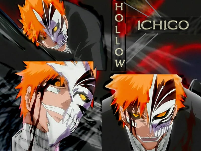 Ichigo hollow, ichigo, hollow, scary, dark, HD wallpaper
