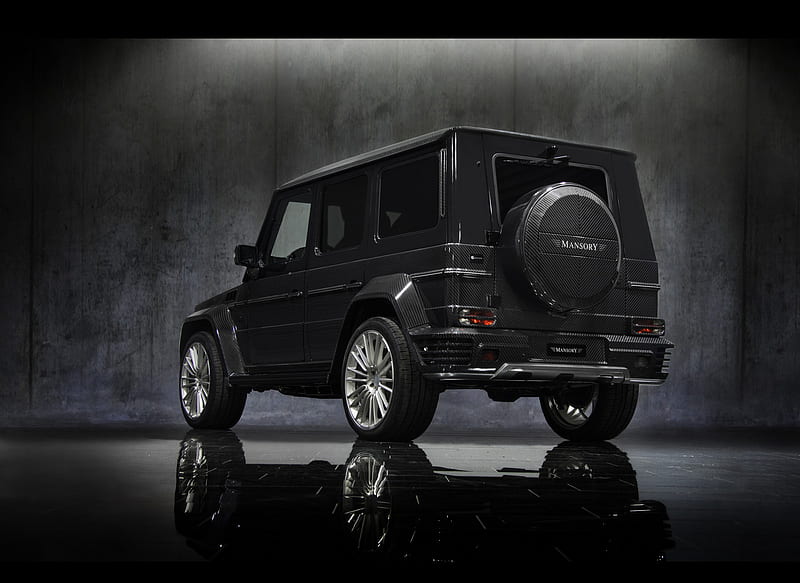 Mansory G-Couture based on Mercedes G-Class - Rear, car, HD wallpaper