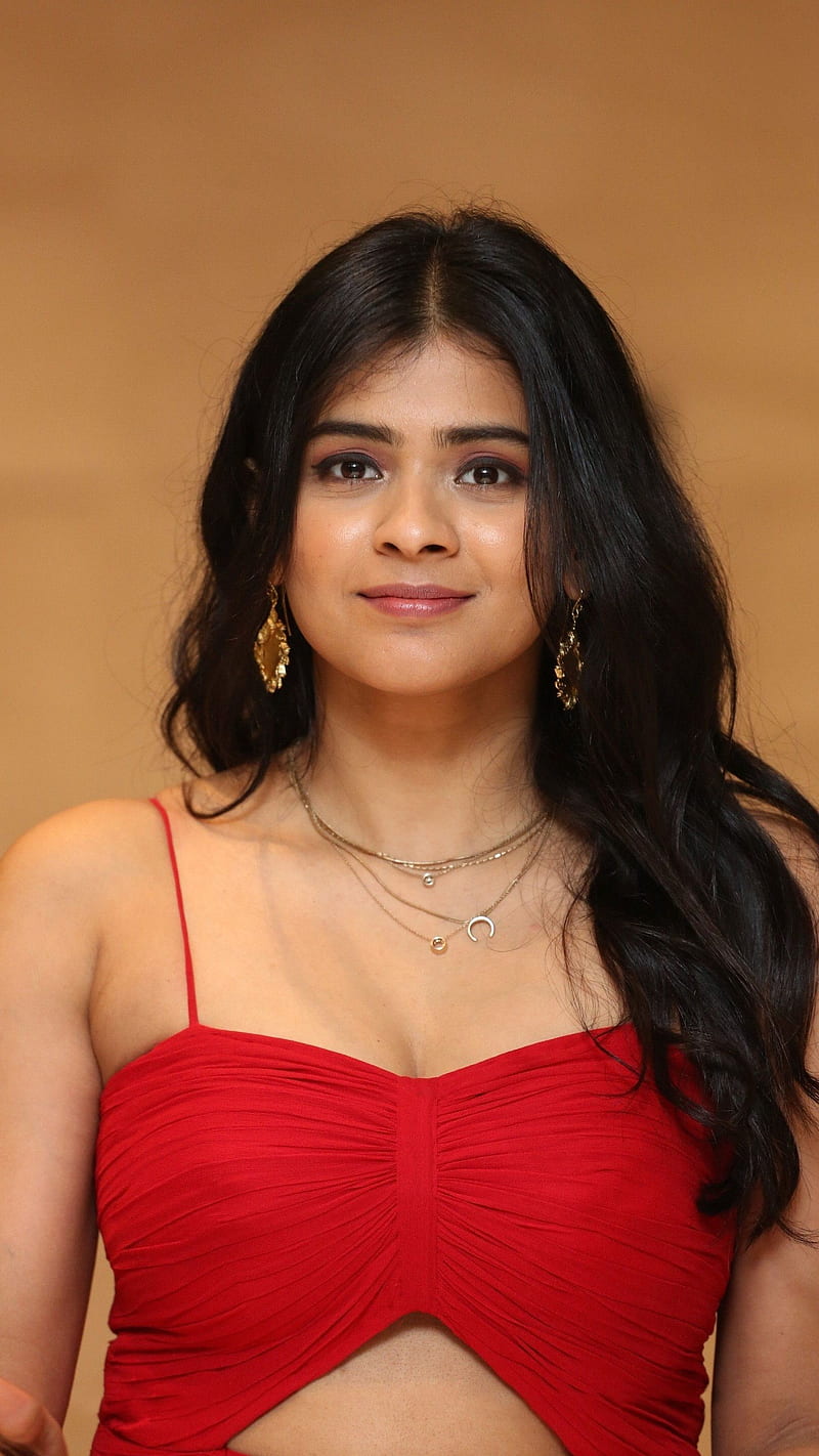 Hebah Patel , multilingual actress, red hot, HD phone wallpaper