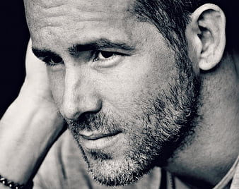 V8215 Ryan Reynolds Beard Hot Portrait Handsome Photo Actor WALL POSTER  PRINT