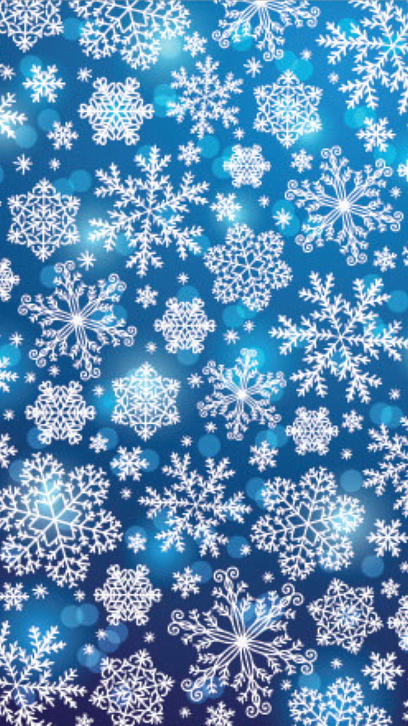 Snow Flakes , snow, snow flakes, christmas, HD phone wallpaper