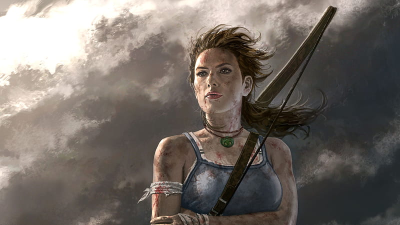Lara Croft Tomb Raider Game Art, lara-croft, tomb-raider, games, HD wallpaper