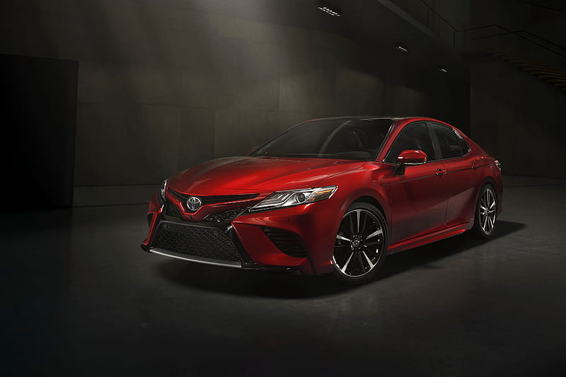 2018 Toyota Camry XSE, Sedan, V6, car, HD wallpaper