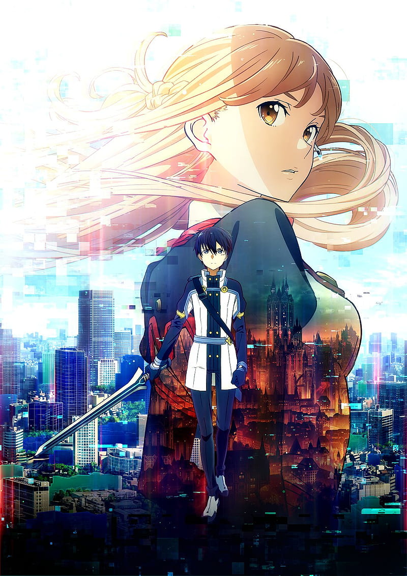 SAO Ordinal Scale, anime, manga, sao, sword art online, HD phone wallpaper