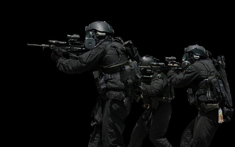 Tactical Unit, scope, rifle, special, assult, HD wallpaper