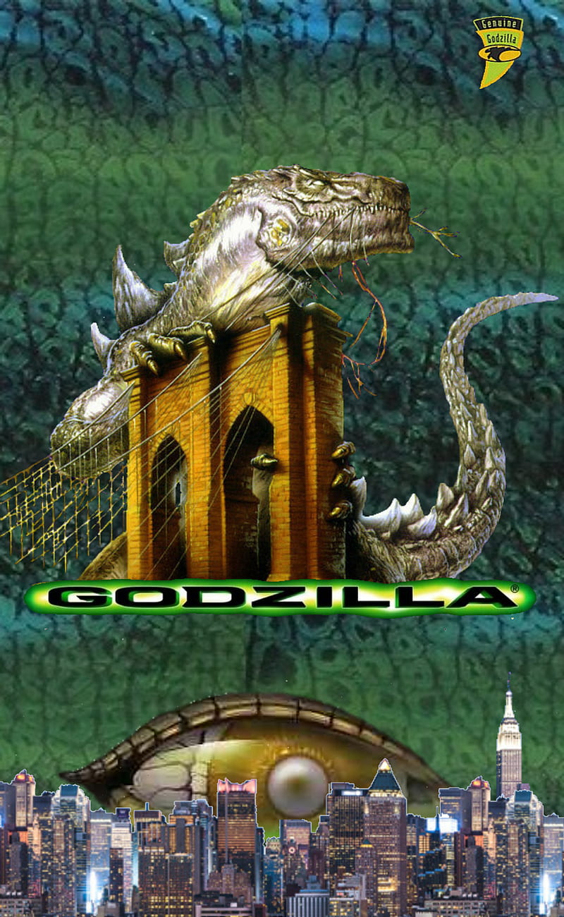 Godzilla 1998, brooklyn bridge, godzilla, new york city, HD phone wallpaper