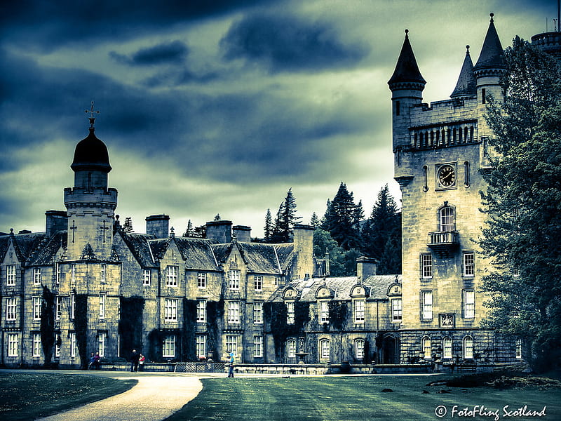 Balmoral Castle. The history of Balmoral Castle starts with, HD wallpaper