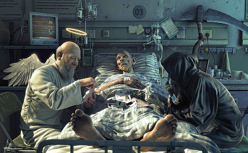 Game of Life & Death, monitor, pretty, patient, wonderful, stunning, death, marvellous, game, bonito, adorable bed, hospital, nice, outstanding hospital room, super, amazing, game of life and death, life, fantastic, angel, man, intensive care unit, skyphoenixx1, awesome, great, god, HD wallpaper