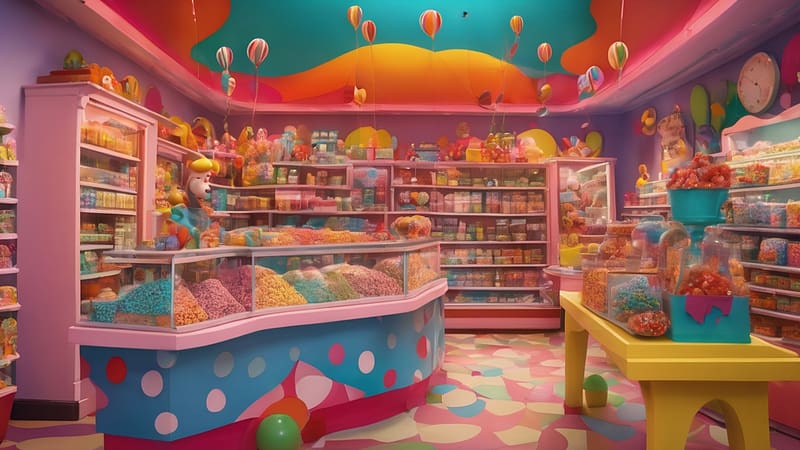 Candy Store, sweets, lollies, store, candy, HD wallpaper