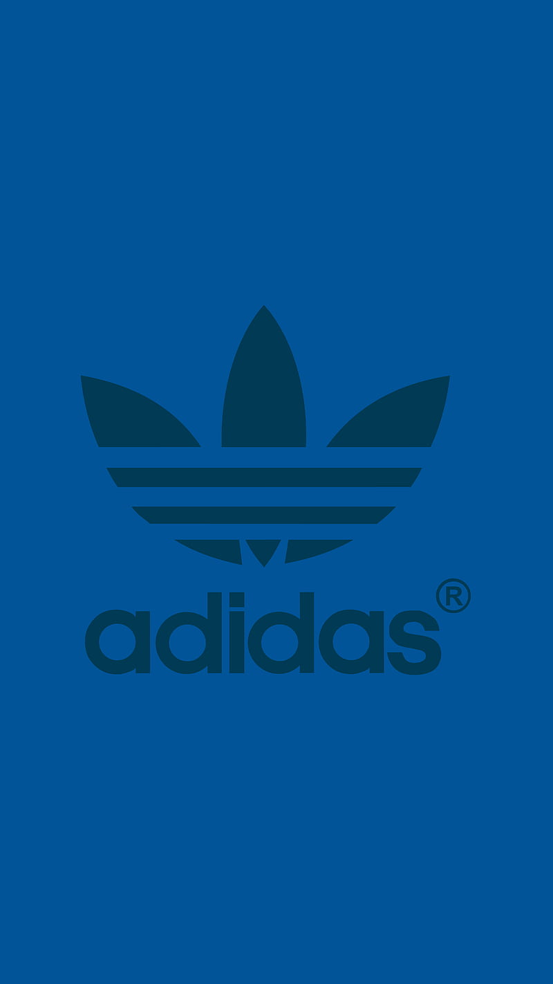 enough Draw Ruined Adidas, blue, logo, HD phone wallpaper | Peakpx