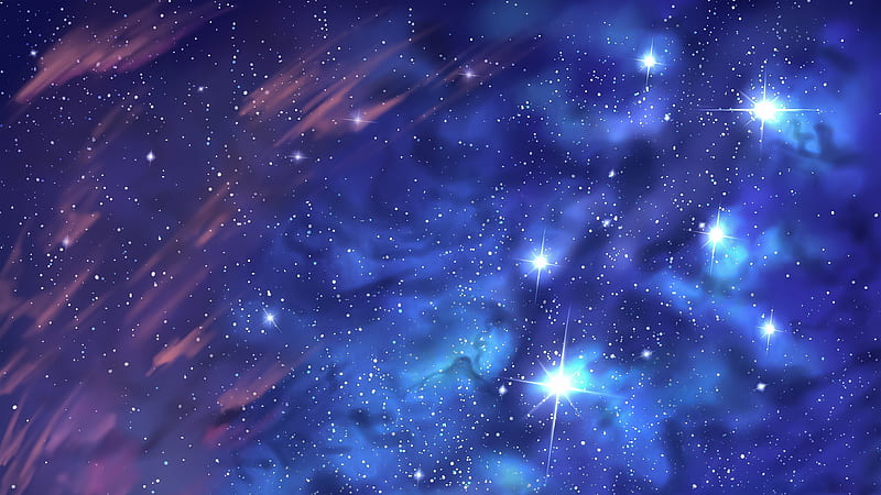 Watching the star fall | Anime scenery, Cute wallpaper backgrounds, Night  sky wallpaper
