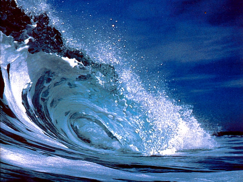 Tsunami, catastrophe, ocean, nature, sea, HD wallpaper