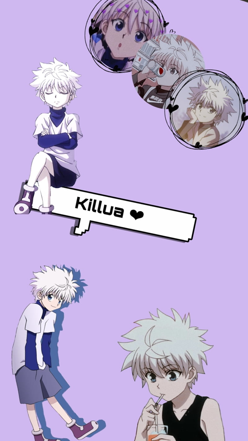 Killua Zoldyck, anime, hunterxhunter, HD phone wallpaper