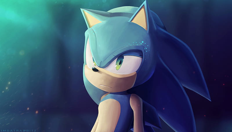 Papel De Parede Do Sonic 3d: Largura 2.00x2.00= 4m2