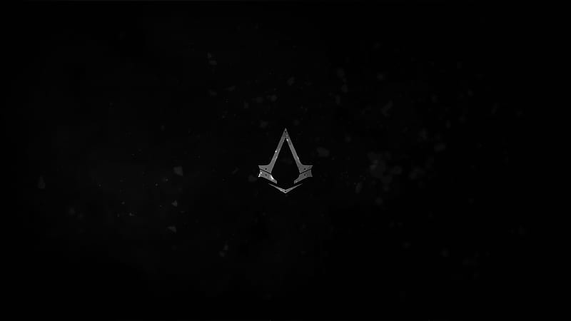 Assassins Creed Syndicate Logo Dark , assassins-creed-syndicate, assassins-creed, games, 2020-games, dark, black, logo, HD wallpaper