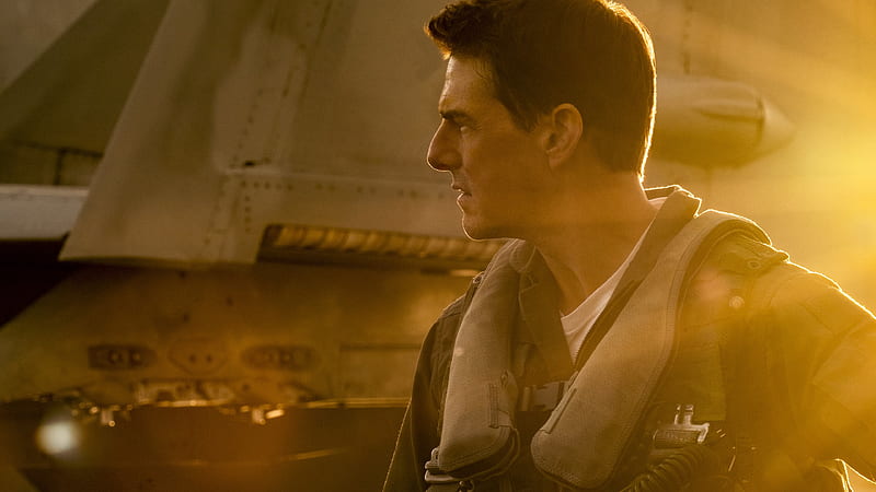Tom Cruise as Maverick Top Gun, HD wallpaper