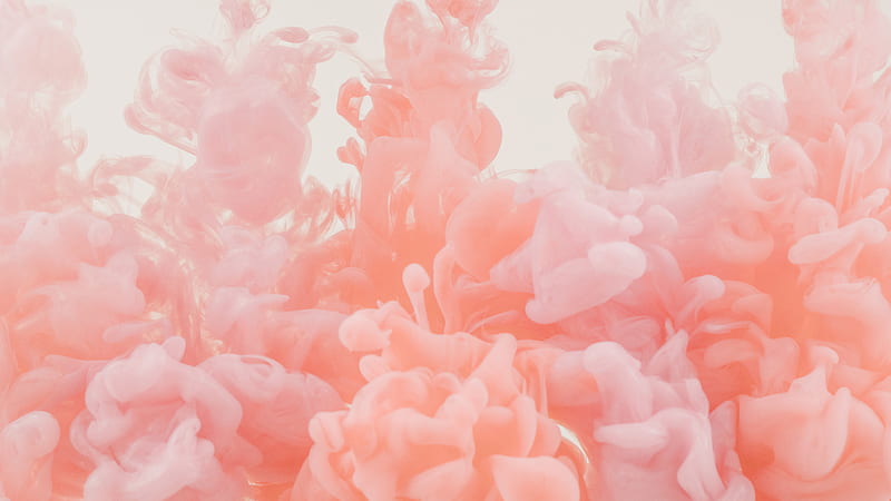 Light Pink Orange Smoke White Background Abstract, HD wallpaper | Peakpx
