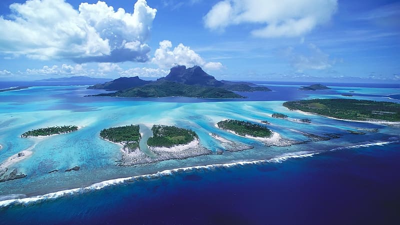 Island, Great Barrier Reef, HD wallpaper