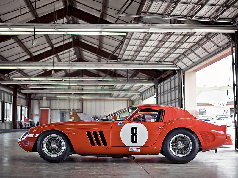 1964 Ferrari 250 GTO, Coupe, V12, car, HD wallpaper