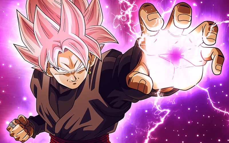 Super Saiyan Rose Magic Dragon Ball Super Art Goku Black Dbs Dragon Ball Hd Wallpaper 8289