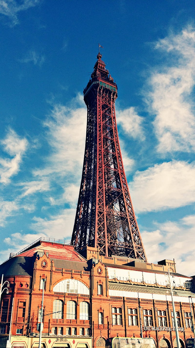 Blackpool Tower, blackpool, tower, HD phone wallpaper