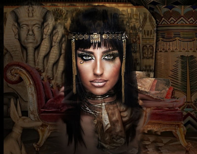 Cleopatra Cosplay, color on black, women are special, masking you to join, facing beauty, bootiful paint masks, album, grandma gingerbread, F Stoppers, etheral women, lovely halloween gals, female trendsetters, HD wallpaper