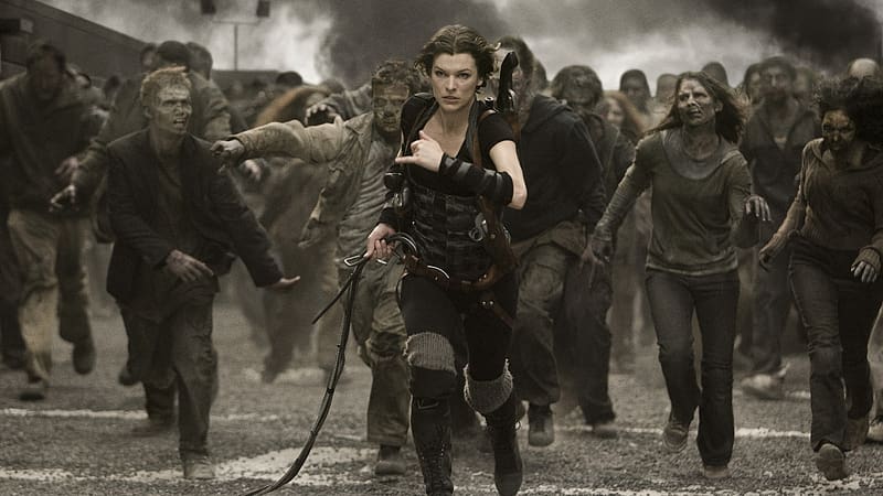 Resident Evil, Milla Jovovich, Movie, Zombie, Resident Evil: Afterlife, HD wallpaper