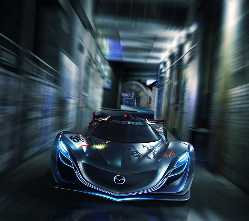 Mazda Furai, car, concept, future, HD wallpaper