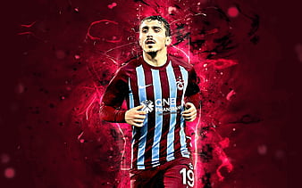 Yusuf Yazici Trabzonspor FC, abstract art, turkish footballer, soccer ...