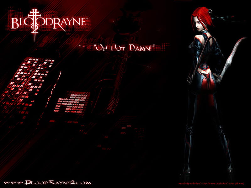 Rayne, game, bloodrayne, vampire, women, HD wallpaper