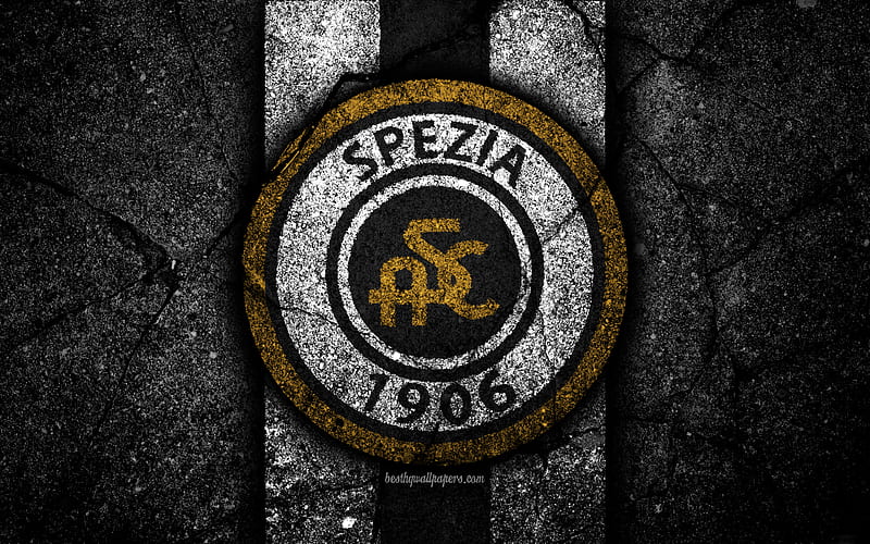 Download wallpapers Spezia Calcio, FC, 4k, Italian football club, logo,  Spice, Italy, Serie B, leather texture, football, Italian Football  Championships for des… en 2023