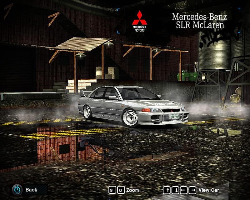 Mitsubishi Lancer Evo 3 (Different Version) by LRF Modding. Need For Speed Most Wanted, HD wallpaper