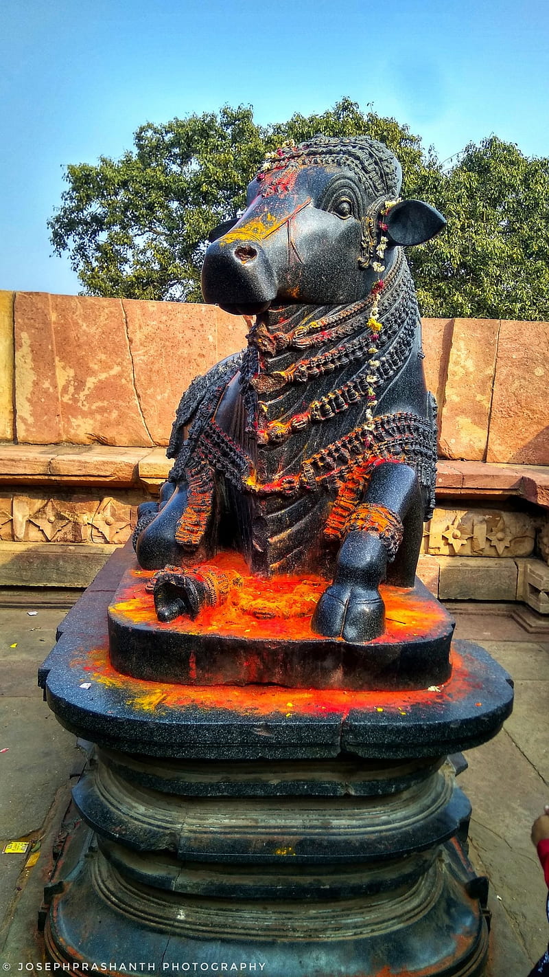 Nandhi Statue, god, old, origin, warrior, HD phone wallpaper | Peakpx