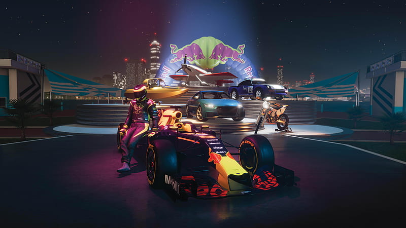 The Crew 2 Redbull , the-crew-2, the-crew, games, pc-games, xbox-games, ps-games, red-bull, HD wallpaper