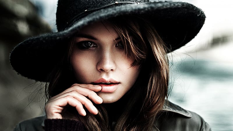 Anastasiya Scheglova Models Redhead Woman Hat Hd Wallpaper Peakpx