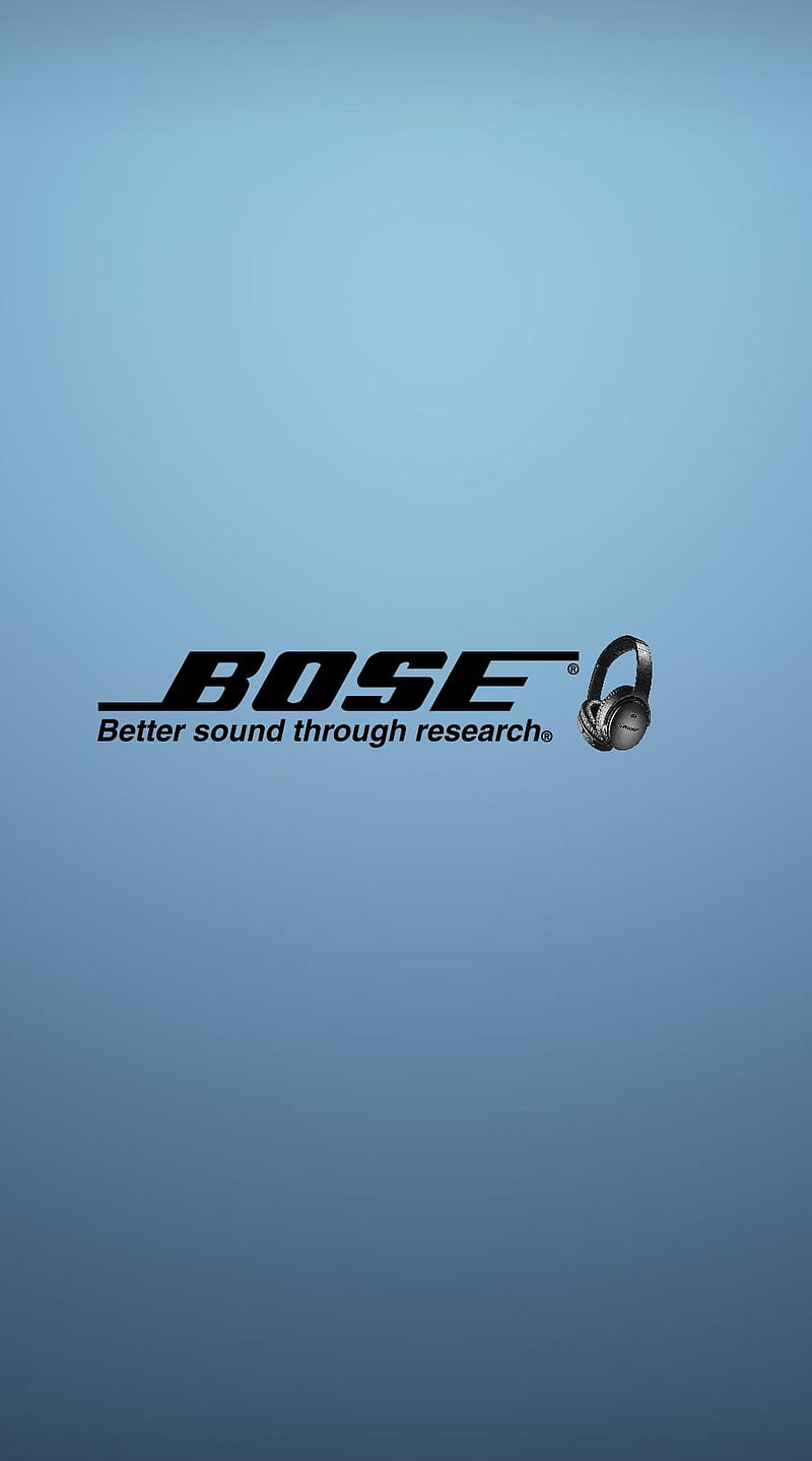 Bose QC35, black, blue, logo, samsung, HD phone wallpaper