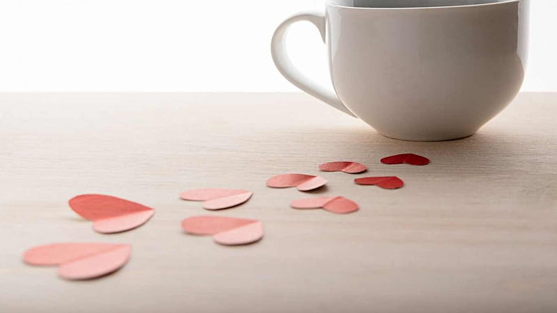 Cup of heart, cup, coffee, love, heart, HD wallpaper | Peakpx