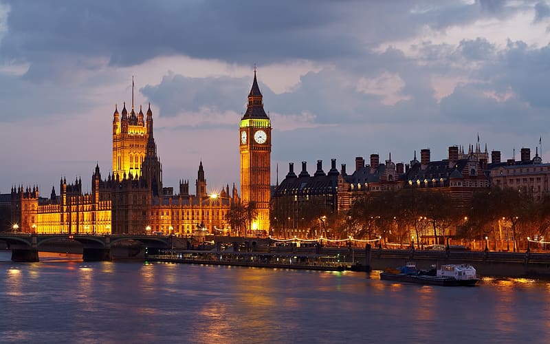 Monuments, London, Big Ben, HD wallpaper