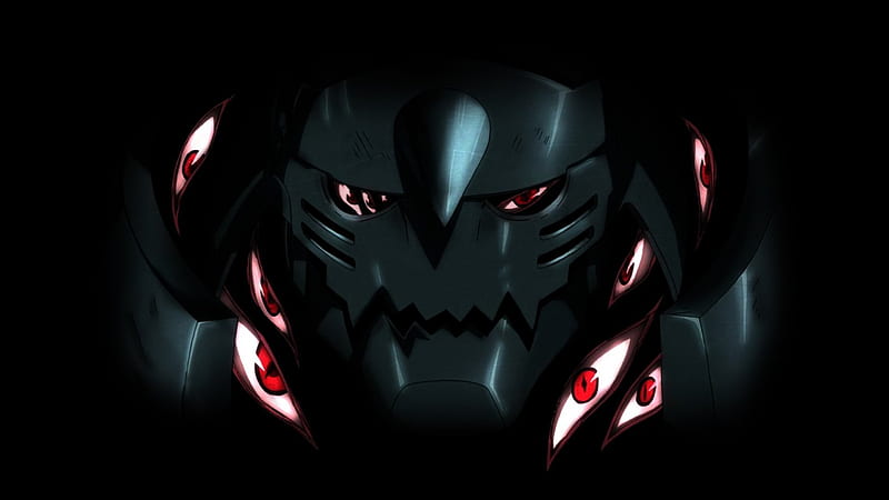 Fullmetal Alchemist: Brotherhood, homunculus, anime, glowing eyes