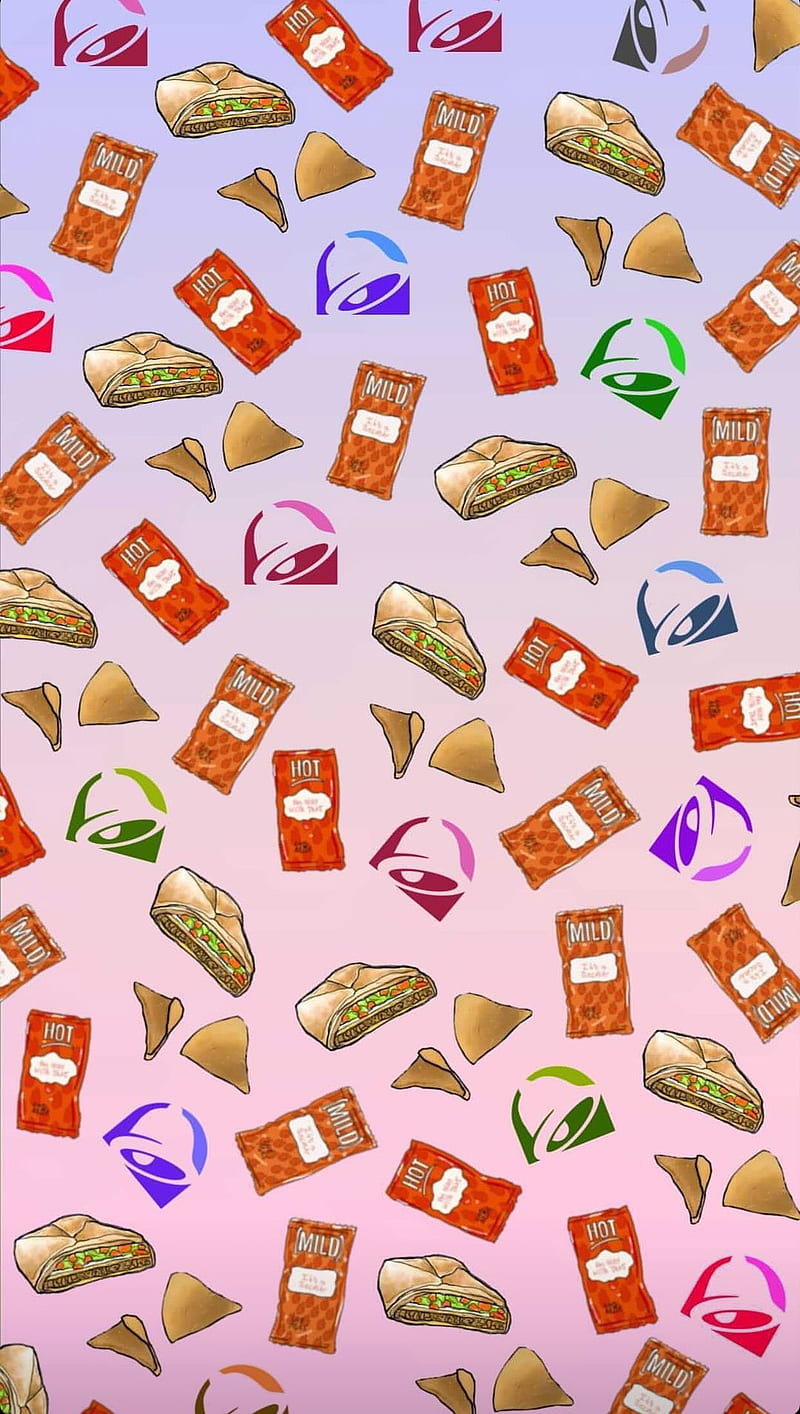 Taco Bell Wrap, crunch wrap, hot, mild, taco bell, HD phone wallpaper
