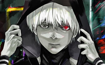 Wallpaper Kaneki Ken, Tokyo Ghoul, Manga, Red Eye - Resolution:1514x1080 -  Wallpx