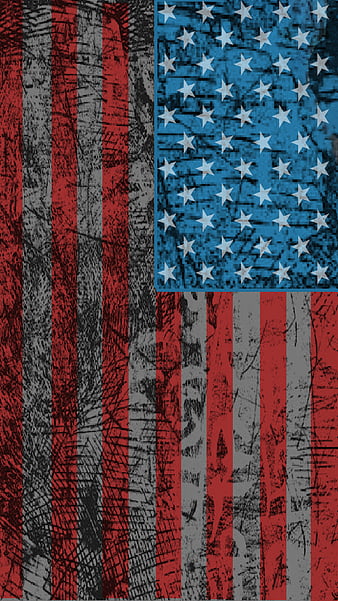 Vintage Flag Usa America Wall Paper Mural | Buy at EuroPosters